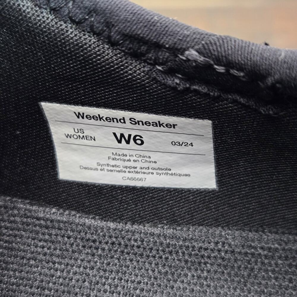 Vessi Black Knit Women's Sneakers with White Sole - Picture 10 of 11